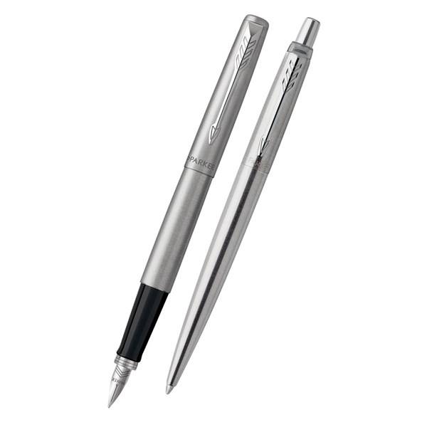 Obrázky: Sada pl. a kul. pera PARKER JOTTER Stainless Steel CT, Obrázek 2