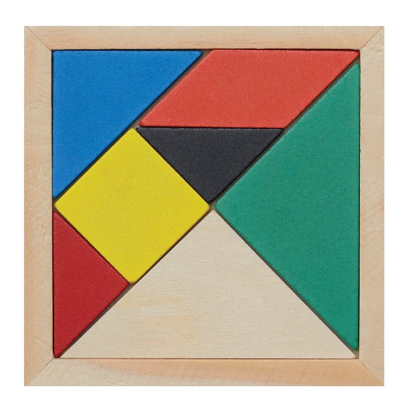 Obrázky: Dřevěné puzzle TANGRAM, Obrázek 3