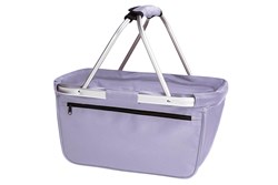 Obrázky: Skládací nákupní košík, fialový