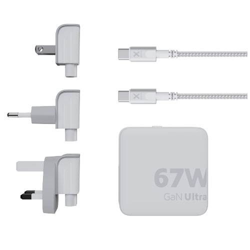 Obrázky: Cestovní adaptér Xtorm 67 W s kabelem USB-C PD, Obrázek 2