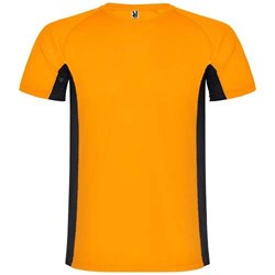 Obrázky: Dětské sportovní triko 140g, fluor. oranž, vel. 4