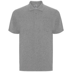 Obrázky: Unisex polokošile Centauro Premium 190 šedý mel.3XL