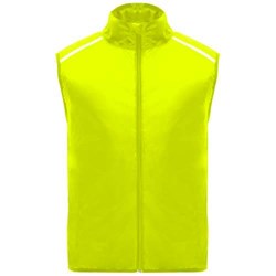 Obrázky: Jannu unisex lehká běžecká vesta fluor.žlutá XL