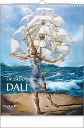 Obrázky: SALVADOR DALÍ, nástěnný kalendář 420x560 mm