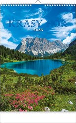 Obrázky: KRÁSY HOR, nástěnný kalendář 340x485 mm