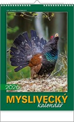 Obrázky: MYSLIVECKÝ KALENDÁŘ, nástěnný kalendář 340x485 mm