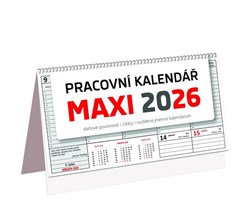 Obrázky: Stolní týdenní bezobrázkový kalendář MAXI