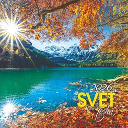 Obrázky: SVET TICHA, nástenný kalendár 330x330 mm