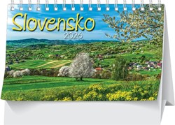 Obrázky: SLOVENSKO ŠPECIÁL, stolový stlpcový kalendár, 230x140 mm