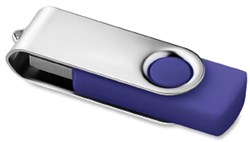 Obrázky: Twister Techmate fialovo-stříbrný USB disk 64GB