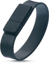 Obrázky: Wristflash USB disk černý náramek 64GB