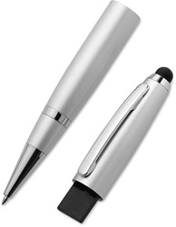 Obrázky: Memotouch stříbrné kul. pero/stylus/USB disk 64 GB