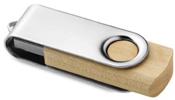 Obrázky: Twister Turnwoodflash USB disk 64GB, světle hnědá