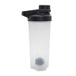 Obrázky: Černý plastový šejkr 700 ml