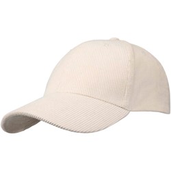 Obrázky: 6panel. manšestrová recykl. kšiltovka, přírodní