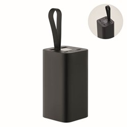 Obrázky: Černá rychlonabíjecí hliník. powerbanka 20.000 mAh