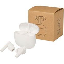 Obrázky: Bílá sluchátka True Wireless Bluetooth®, sil.špunty