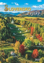 Obrázky: SLOVENSKO Z VÝŠKY, nástenný kalendár 340x485 mm