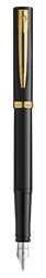Obrázky: WATERMAN Impression Black GT, plnicí pero, hrot M