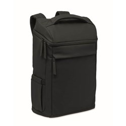 Obrázky: Černý 15" PU batoh na notebook