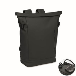 Obrázky: Černý PU batoh na kolo na notebook 20L