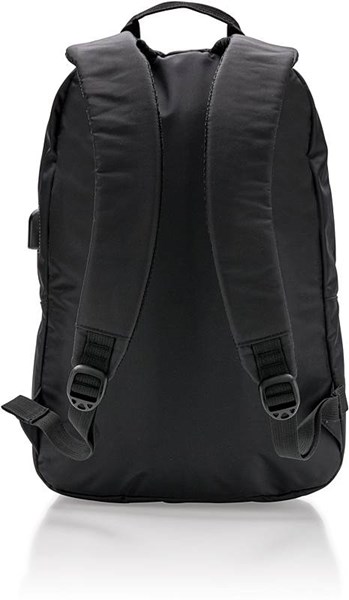 Obrázky: Černý batoh na notebook s USB výstupem, 20 L, Obrázek 4