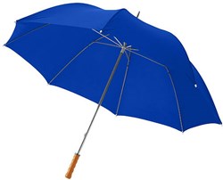 Obrázky: Velký golf. deštník, tvarovaná rukojeť, král. modrý