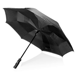 Obrázky: Automatický černý deštník Swiss Peak