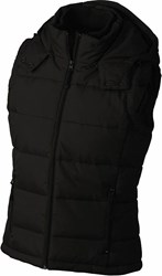 Obrázky: Dámská zimní vesta černá, XL