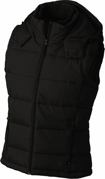 Obrázky: Dámská zimní vesta černá, XL