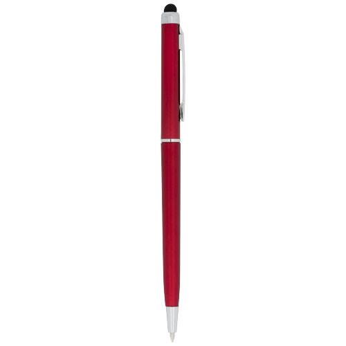 Obrázky: Červené štíhlé plastové pero AX se stylusem, Obrázek 5