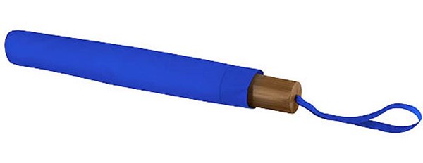 Obrázky: Královsky modrý skládací deštník, rovná rukojeť, Obrázek 3