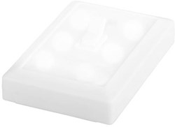 Obrázky: Bílé LED světlo ve tvaru vypínače
