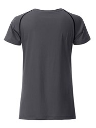 Obrázky: Dámské funkční tričko SPORT 130, šedá/černá XS