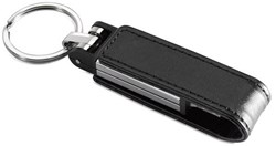 Obrázky: Magring USB flash disk 16 GB v černém kož. obalu