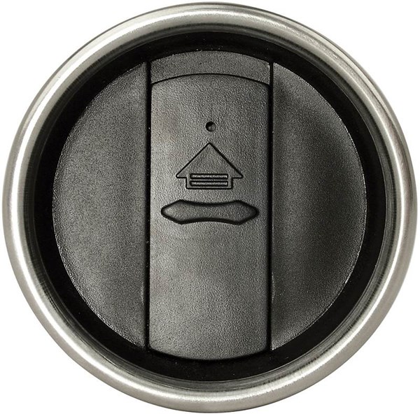 Obrázky: Šedo-stříbrný termohrnek 350 ml s víčkem, Obrázek 3