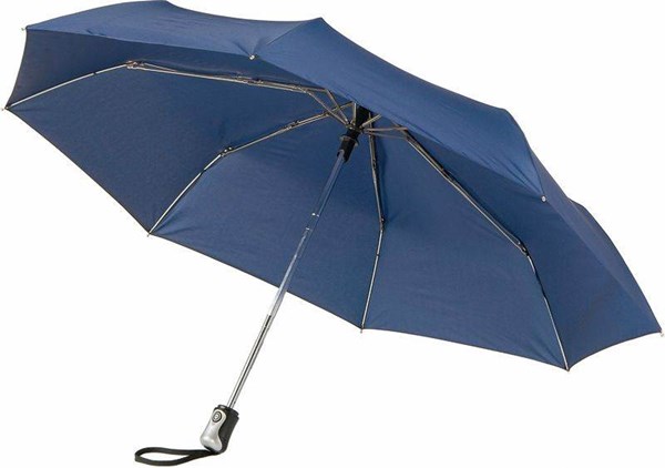 Obrázky: Námořně modrý automatický skládací deštník, Obrázek 3
