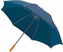 Obrázky: Velký golf. deštník, tvarovaná rukojeť, modrý