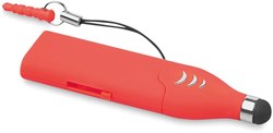 Obrázky: OTG Touch USB flash disk 2 GB se stylusem,červený