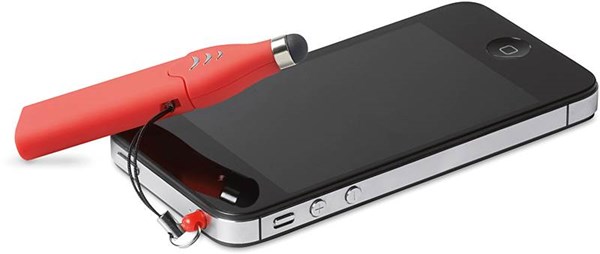 Obrázky: OTG Touch USB flash disk 2 GB se stylusem,červený, Obrázek 5