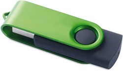 Obrázky: Twister Rotodrive zelený USB flash disk 2GB