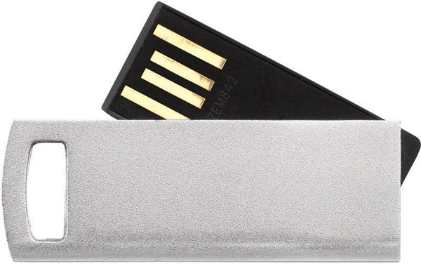 Obrázky: Datagir mini stříbrný vyklápěcí USB disk 2GB, Obrázek 3