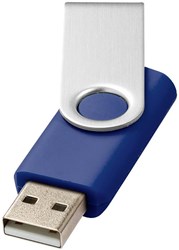 Obrázky: Twister basic modro-stříbrný USB disk 2GB