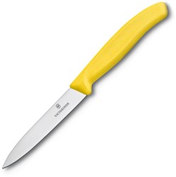 Obrázky: Žlutý nůž na zeleninu VICTORINOX, hladké ostří 8cm