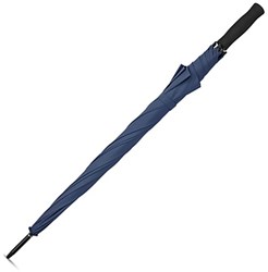 Obrázky: Automatický deštník z hedvábného PE, modrý