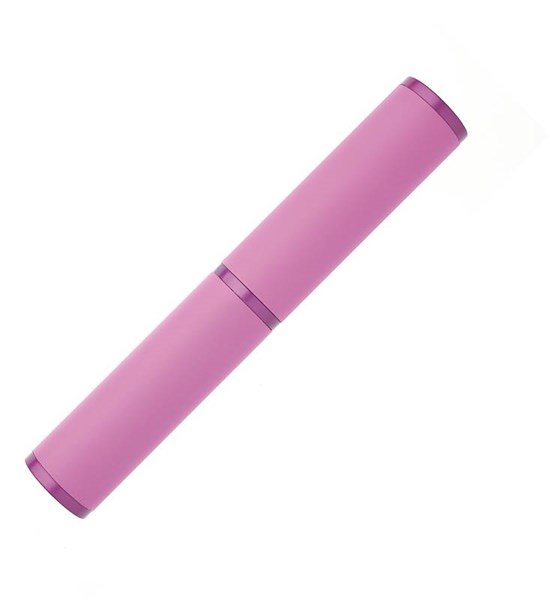 Obrázky: Růžové kovové kuličkové pero v tubusu, Obrázek 6