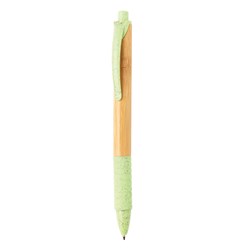 Obrázky: Pero z bambusu a pšeničné slámy, zelená