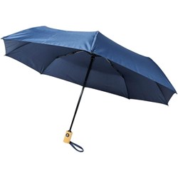 Obrázky: Automatický skládací deštník, rec. PET, nám.modrý