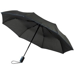 Obrázky: Automatický skládací deštník s modrými detaily