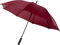 Obrázky: Tmavě červený větruodolný deštník s automat. otevíráním
